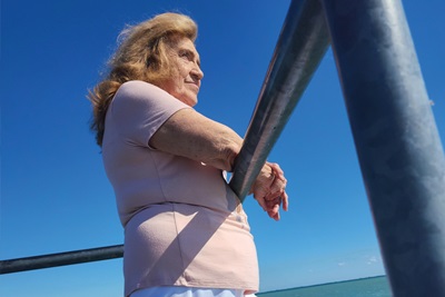 Margo at sea