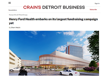 News And Announcements | Henry Ford Health - Detroit, MI