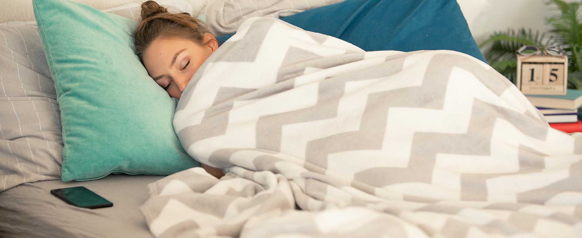 How do weighted discount blankets help sleep