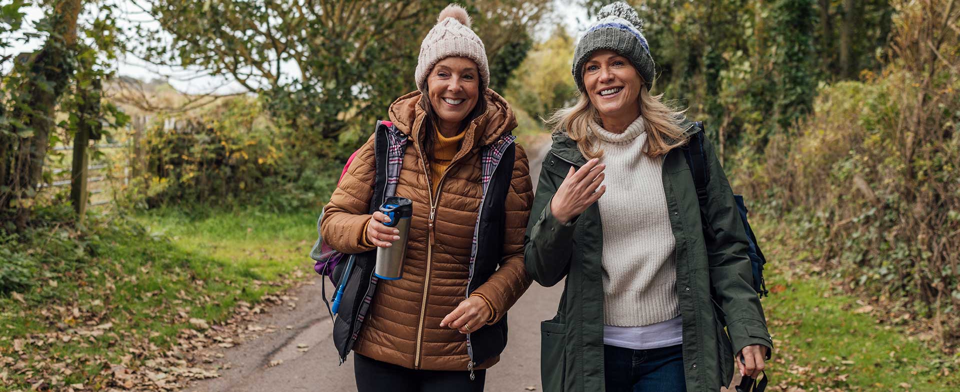 friends hiking