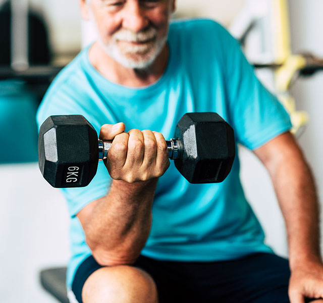 Muscular strength and healthy aging
