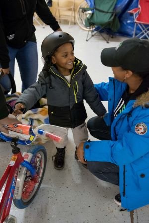 Henry Ford Health and Free Bikes 4 Kidz Bicycle Collection and